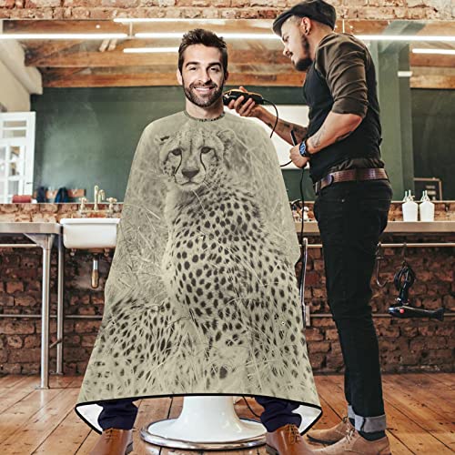 visesunny Berber Pelerin Çita Masai Mara Polyester Saç Kesme Salon Pelerin Önlük Anti-Statik Saç Kesimi Suya Dayanıklı