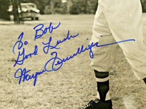 Wayne Zewilliger, JSA COA İmzalı MLB Fotoğrafları ile Vintage Beyzbol 8x10 Fotoğrafını İmzaladı