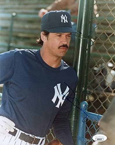 Ron Guidry NY Yankees, JSA COA İmzalı MLB Fotoğrafları ile 8x10 Fotoğraf İmzaladı