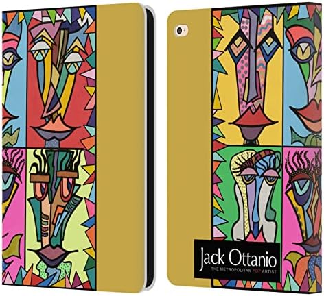 Kafa Kılıf Tasarımları Resmi Lisanslı Jack Ottanio Altı Krolls Sanat Deri Kitap Cüzdan Kılıf Kapak Apple iPad Air