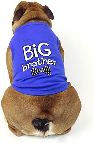 Parisli Pet Köpek Kedi Giyim Tee Gömlek Büyük Kardeş T-Shirt, XL