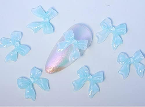 NC 2021 tırnak mücevheri Yumuşak Yay Macalon Şeker Renk buz Kristal Tırnak Yama Dekoratif Manikür SoftJellyBow5sJellyGrey60