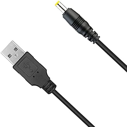 Marg 5V USB Şarj Kablosu 5VDC PC Güç Kaynağı Şarj Kablosu Kurşun OD: 2.5 mm x ID: 0.8 mm 2.5x0. 8mm Mini Varil Yuvarlak