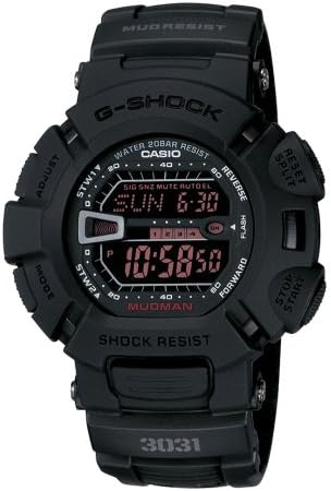 Casio G-Shock G9000MS - 1CR erkek Askeri Siyah Reçine Spor İzle