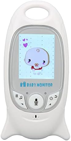 Bebek Kamera Monitörü-2.4 G Kablosuz WiFi Bebek Monitörleri, 2 Yönlü Sesli İnterkom ve Sıcaklık İzleme Ses Kontrolü