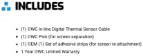 iMac 2012 için OWC sıralı Dijital Termal Sensör HDD Yükseltme Kablosu, (OWCDIDIMACHDD12)