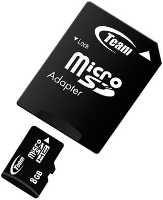 8GB sınıf 10 microSDHC takım yüksek hızlı 20MB / Sn hafıza kartı. LG KT610 KU990 Viewty Lotus Elite LX610 için Yanan