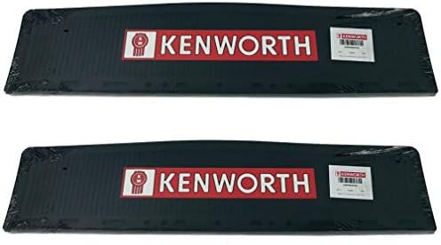 Kenworth Motors 6 x 24 OEM Yarı Kamyon Kauçuk Çamur Flap-Çeyrek Çamurluk Flaps-Set