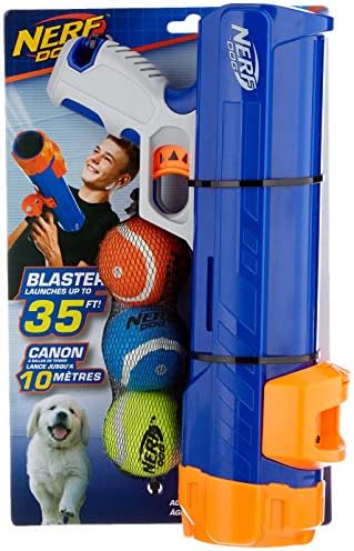 Küçük Köpekler ve Köpek yavruları için Nerf Köpek Tenis Topu Blaster