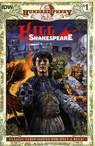 Yüz Kuruş Basın: Shakespeare'i Öldür 1 (2.) VF / NM; IDW çizgi romanı