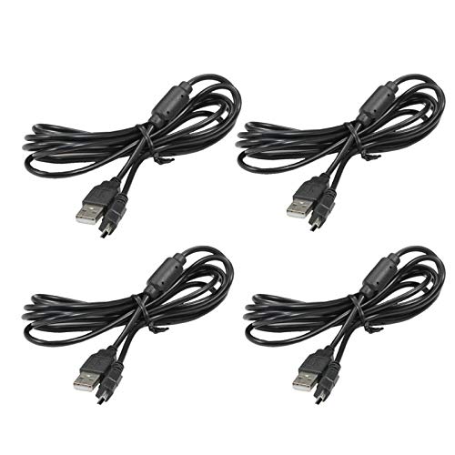 Lysee Veri Kabloları-Manyetik Halkalı Playstation3 PS3 Kablosuz Kontrol Cihazları için USB Şarj Kablosu - (Renk: 2