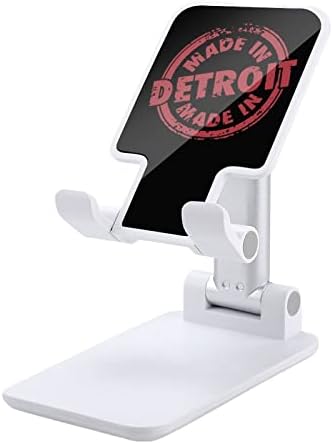 Detroit'te yapılan cep telefonu Standı Ayarlanabilir Katlanabilir Tablet Masaüstü telefon tutucu Aksesuarları