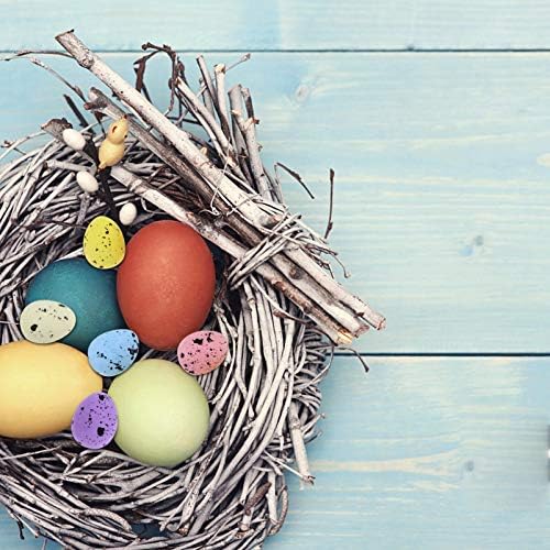 PRETYZOOM 100 adet Benekli Yumurta çocuk Günü Dekoratif El Sanatları DIY Malzemeleri paskalya Yumurtaları Süsler Ev