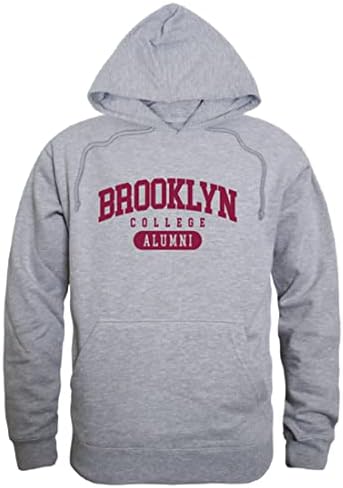 W Cumhuriyeti Brooklyn Koleji Bulldog Mezunlar Polar Hoodie Tişörtü