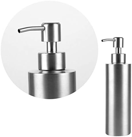 Cabilock El Sabunu El Sabunu Paslanmaz Çelik sabun Şişesi Dağıtıcı Pompası Banyo Mutfak losyon dispenseri Krem Vücut