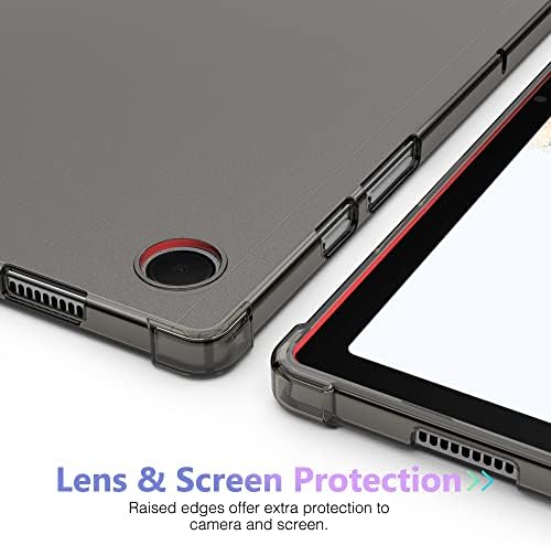 Galaxy Tab A8 Kılıf 2022, Şeffaf Kauçuk Yumuşak Cilt Silikon Yan Köşe Koruyucu Kapak Samsung Galaxy Tab için A8 Kılıf