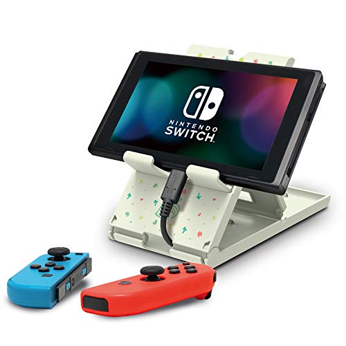 HORİ Nintendo Oyun Standı (Animal Crossing) Kompakt Ayarlanabilir Oyun Standı-Resmi Lisanslı-Nintendo Switch