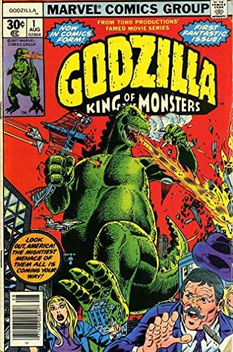 Godzilla 1 VF / NM; Marvel çizgi romanı / Doug Moench Herb Trimpe