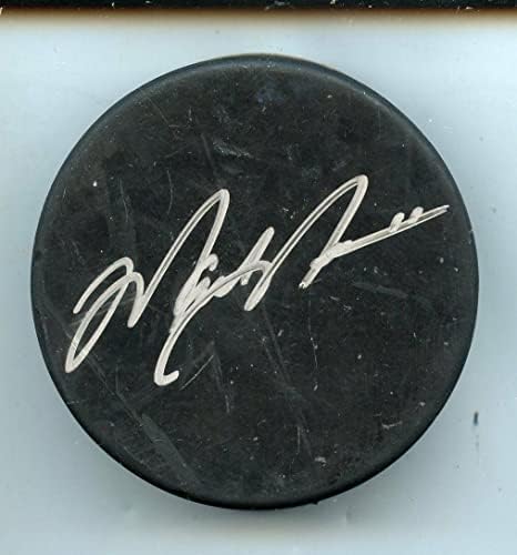Mark Messier İmzalı Boş Disk Hologramı-İmzalı NHL Diskleri