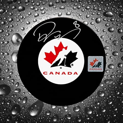 Drew Doughty Team Kanada İmzalı Disk-İmzalı NHL Diskleri