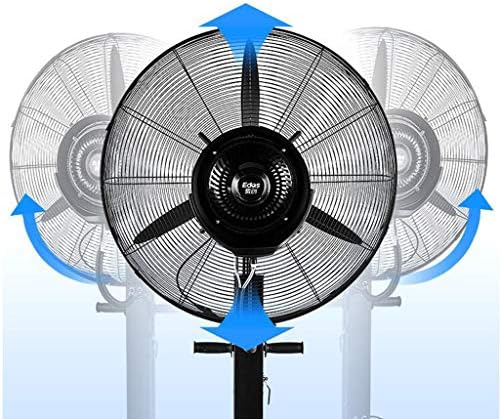 DİTUDO Fanlar, Stand üzerinde Salınımlı Fan, Yüksek Hızlı 3 Hızlı Endüstriyel Salınımlı Kaide / 71Cm