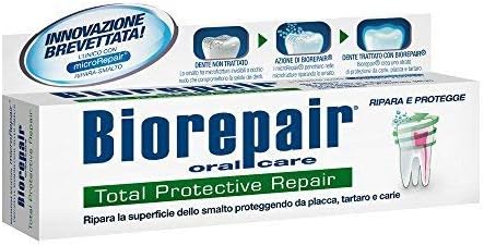 Biorepair: microRepair ile Toplam Koruyucu Onarım Diş Macunu * 2,5 Sıvı Ons (75ml) Tüp * [ İtalyan İthalatı ] Biorepair