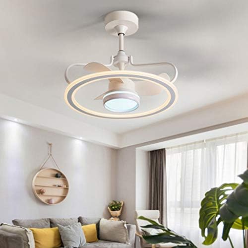 NEOCHY ışıklı tavan fanı, Led uzaktan kumanda kısılabilir ışıklı tavan fanı Restoran Yatak Odası fan ışık Modern ışıklı