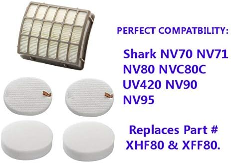 XIMOON XFF80 XHF80 Filtreler Değiştirmeleri Köpekbalığı Navigator Profesyonel NV70, NV71, NV80, NVC80C, NV90, NV95,