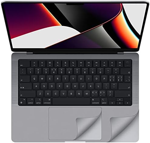 F FORİTO Palm Rest Kapak Cilt Trackpad Koruyucu ile MacBook Pro 14 İnç ile uyumlu (M2 Pro / M2 Max / M1 Pro / M1 Max)