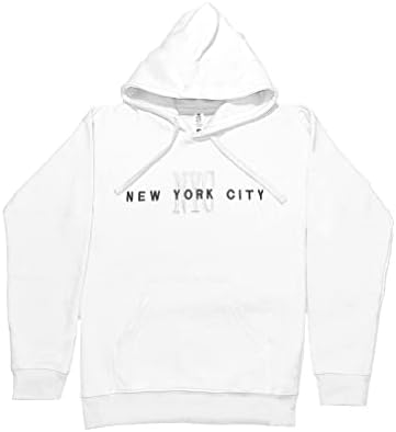 Activa Giyim New York City NYC İşlemeli Kapüşonlu Sweatshirt