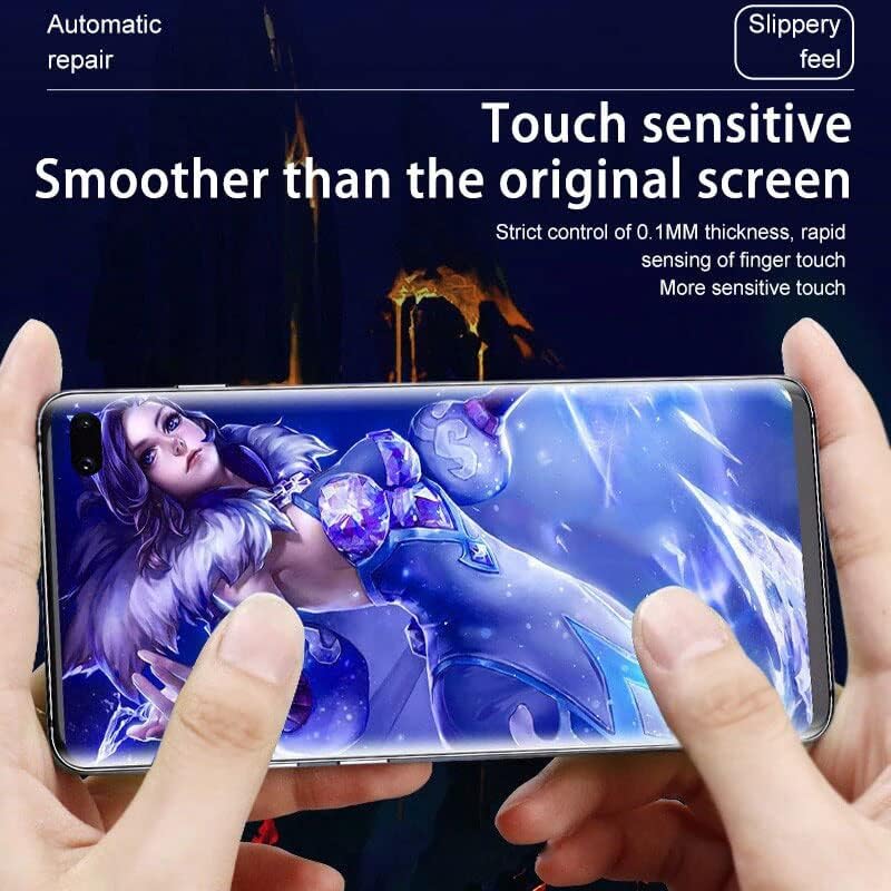 PORRVDP Hidrojel Film Ekran Koruyucu için Xiaomi 12T / 12T Pro, 2 Adet Şeffaf Yumuşak TPU Koruyucu Film (Temperli