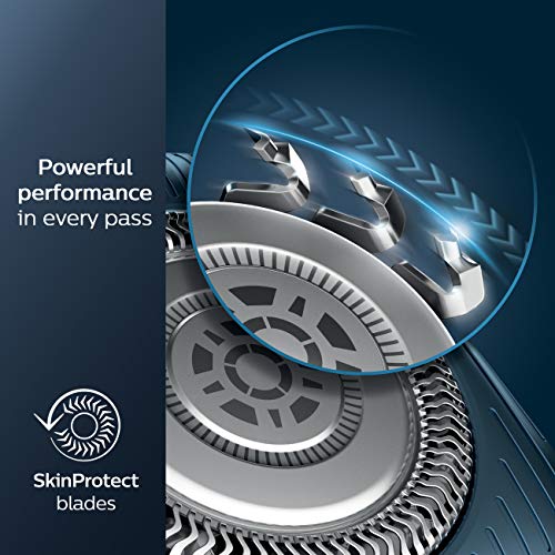 Philips Norelco Tıraş Makinesi 7700, SenseIQ Teknolojisine Sahip Şarj Edilebilir ıslak ve Kuru Elektrikli Tıraş Makinesi,