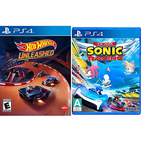 Hot Wheels Unleashed-PlayStation 4 ve Team Sonic Yarışı-PlayStation 4