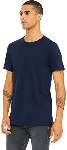 Bella Tuval Unisex Jersey Ekip Boyun kısa kollu tişört