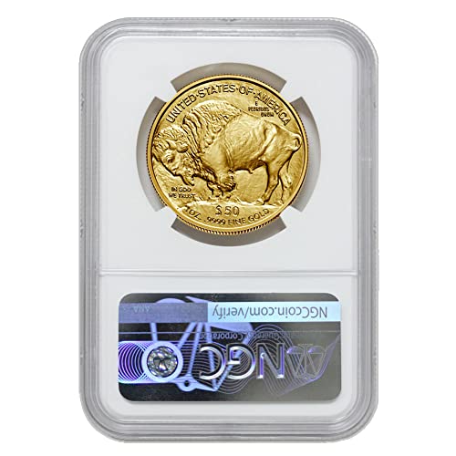 2023 1oz Amerikan Gold Buffalo MS-70 Mint State Gold'un Erken Sürümleri 50 $ NGC MS70