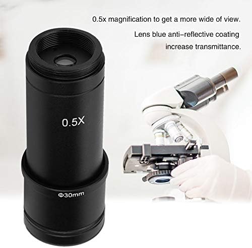 Mikroskop Adaptörü CCD Kamera Mercek Lens 0.5 X C-Mount / 30 / 30 5mm İki Adaptör