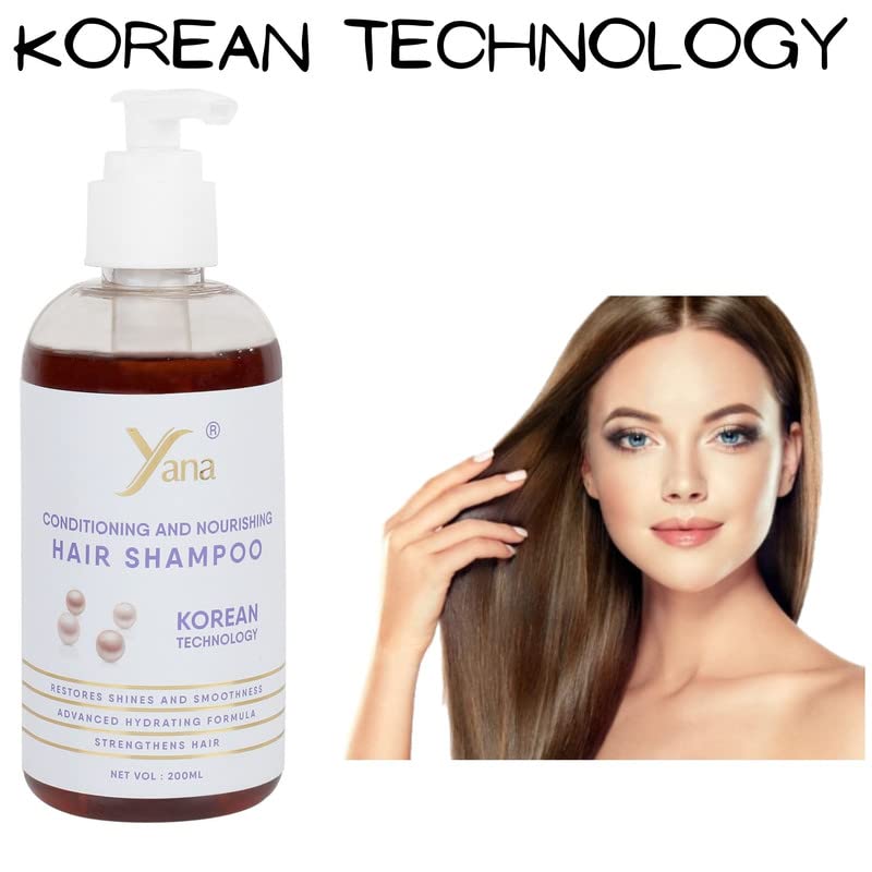 Kore Teknolojisine Sahip Yana Saç Şampuanı Erkekler için Doğal Şampuan Saç Dökülmesi