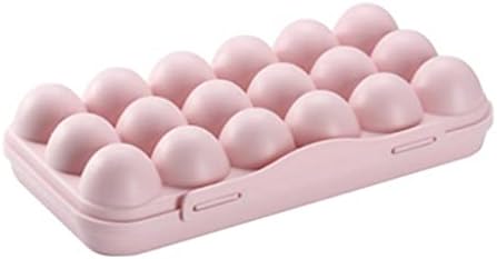 PDGJG 18 ızgaraları Yumurta Tepsisi Tutucu Darbeye Dayanıklı saklama kutusu Buzdolabı Sebzelik Konteyner Ev saklama