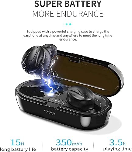 Hoseili【2022yeni sürümbluetooth Kulaklıklar.Bluetooth 5.0 Kablosuz Kulaklık kulak Stereo Ses Mikrofon Mini kablosuz