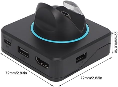 anahtar TV Dok istasyonu için, 5 in 1 USB Tip C HD Multimedya Arayüzü, Lite 4K HD Video Sinyal Çıkışı için Oyun Konsolu