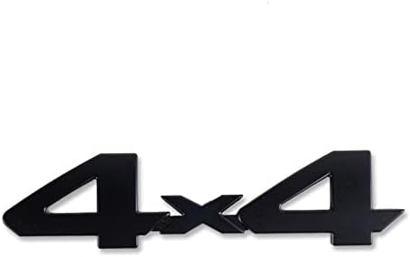 4x4 Amblem Rozeti için Yapıştırıcı ile Kamyon / SUV / Pikap Arka Bagaj Kapağı Kuyruk Kapısı Kapı