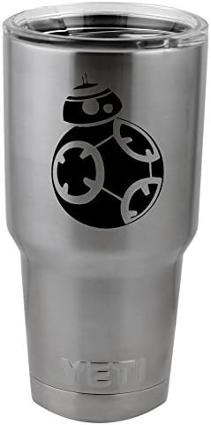 BB - 8 Ünitesi Astromech Droid Yıldız Inspired Wars vinil yapışkan Çıkartması Yeti Kupa Bardak Termos Bira Bardağı