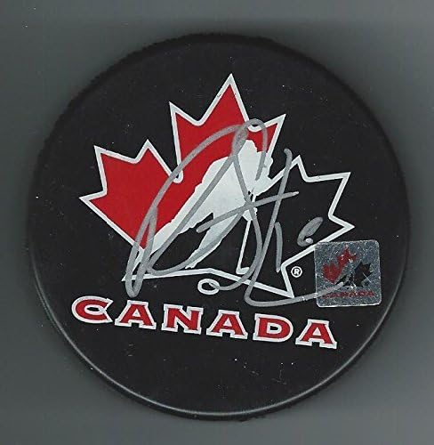 Ryan Strome İmzalı Kanada Takımı Diski-İmzalı NHL Diskleri