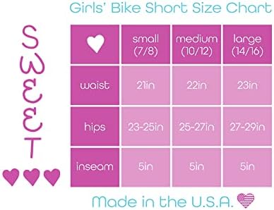Sweet Hearts Kızların Aktif Bisiklet Şortları-3'lü Paket Performanslı Bisiklet Şortları (7-16)