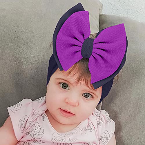 3 ADET İlmek Headbands Aksesuarları Bebek Kontrast Kızlar Renk Sıkı Şapka Bebek Bakımı bebek pruvası (D, Bir Boyut)