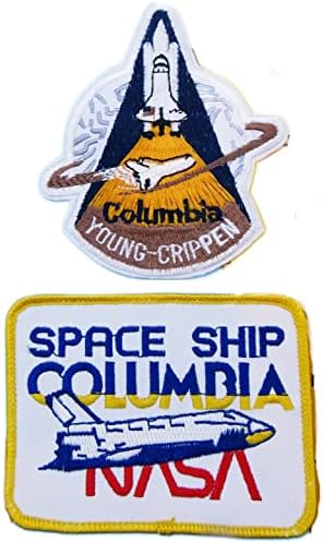 Vintage Yama Çifti STS - 1 ilk Uzay Mekiği Görevi-Uzay Gemisi Columbia-NASA
