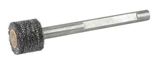 Weiler 17205 Delik-Rx 7/8 Çap. İç fırça çapak alma aracı.006 Kıvrımlı Çelik Tel Dolgu, 3/8 Gövde, ABD'de Üretilmiştir