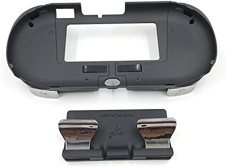 L3 R3 Mat El Kavrama Kolu Joypad ile Kılıf Standı L2 R2 Tetik Sapları Kolu Tutucu Düğmesi PS Vıta PSV 2000 (Siyah)