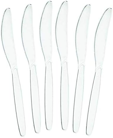 Plasticpro Tek Kullanımlık Şeffaf Plastik Çorba Kaşıkları Ağır Mutfak Eşyaları 50'li Paket