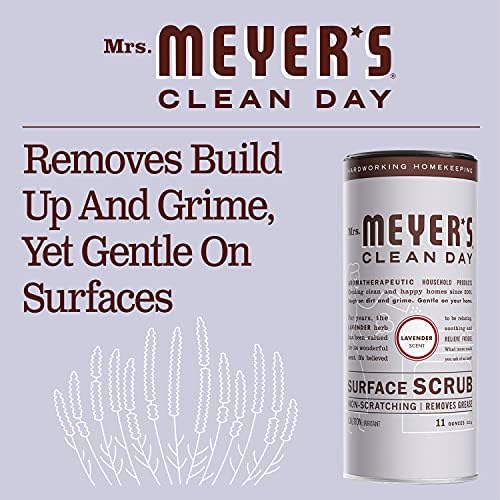 Mrs. Meyers Clean Day Yüzey Ovma, Lavanta, 11 oz, 3 Paket